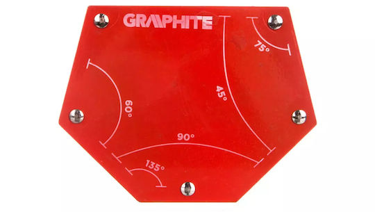 Graphite 56H905 Unghiul de sudare cu capacitate magnetică 34kg & unghiuri 45° / 60° / 75° / 90°
