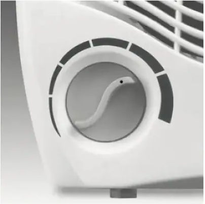 Αερόθερμο Δωματίου Δαπέδου Λευκό 1000W