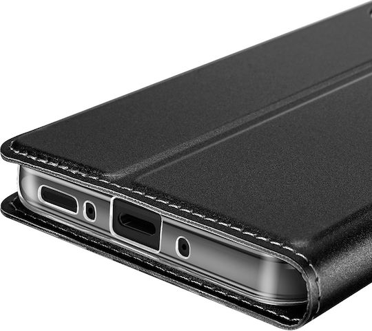 Dux Ducis Case Samsung Galaxy A26 Satin Effect Card Holder Video Holder Black