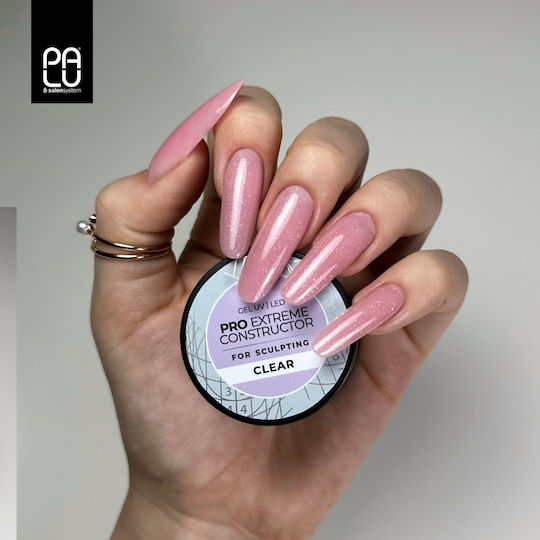 Palu Pro Extreme Gel Falsche Nagelgel Transparent 45gr