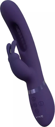 Vive Vibrator Rabbit 23cm Purple