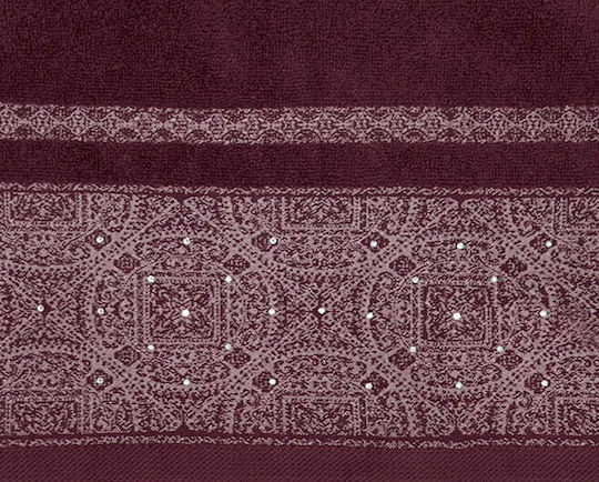 Detexpol Prosop de corp 70x140cm. Burgundia Greutate 500gr/m²