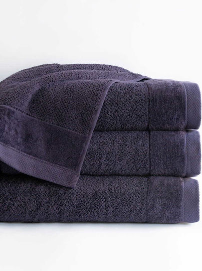 Detexpol Προσώπου 50x90εκ. Plum Purple Βάρους 550gr/m²