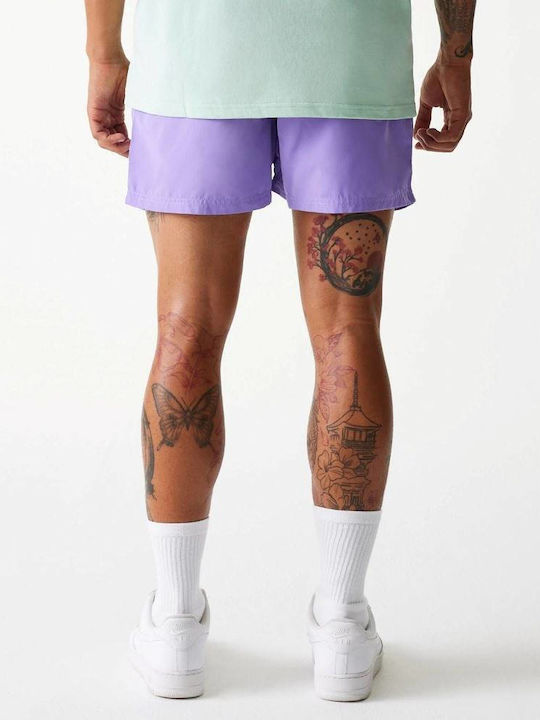 New Era Ανδρικό Μαγιό Σορτς Purple