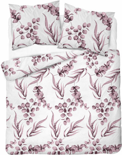 Detexpol Σετ Μονή 160x200cm Pink Heather Detexpol Σετ Μονή 160x200cm Pink Heather