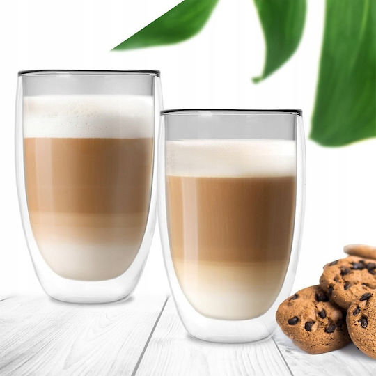 Orion Set of Glasses Coffee/Freddo made of Glass 460ml 2pcs
