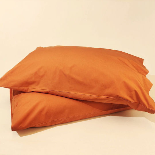 Kotonia Home Σετ mit Umschlagumschlag Orange 50x80cm