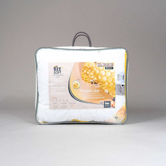 Amazing Shine Duvet Single 155x200cm Beige 70 GSMGsm