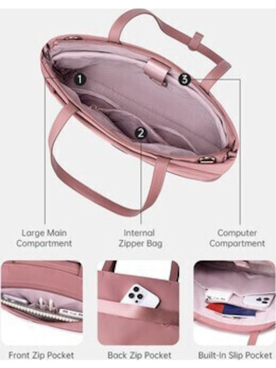 Chantria Damen Tasche Fall für Laptop 15.6" in Lila Farbe