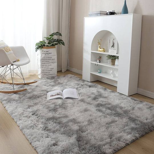 Strado Carpets Χαλί Ορθογώνιο Shaggy Silver 160x200cm