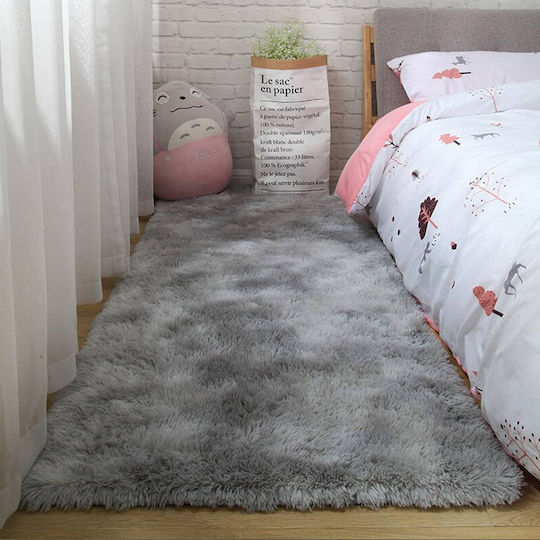 Strado Carpets Χαλί Ορθογώνιο Shaggy Silver 160x200cm