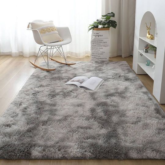 Strado Carpets Χαλί Ορθογώνιο Shaggy Silver 160x200cm