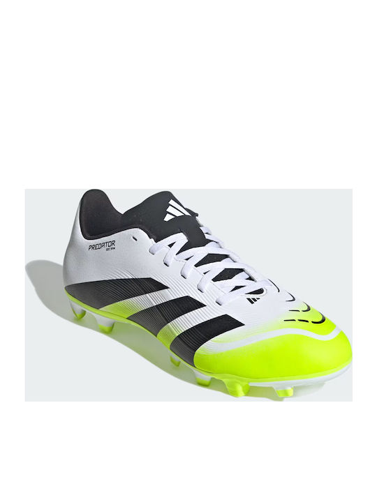 adidas Club Football Shoes with Cleats White