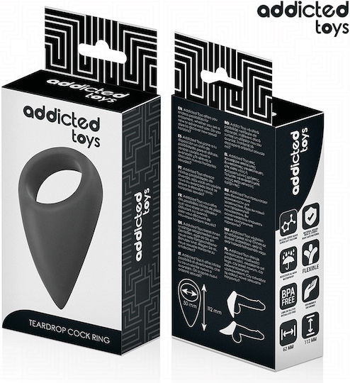 Addicted Toys Penisring Schwarz