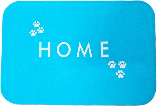 Kotonia Home Fußmatte Rutschfest Türkis 55x38cm