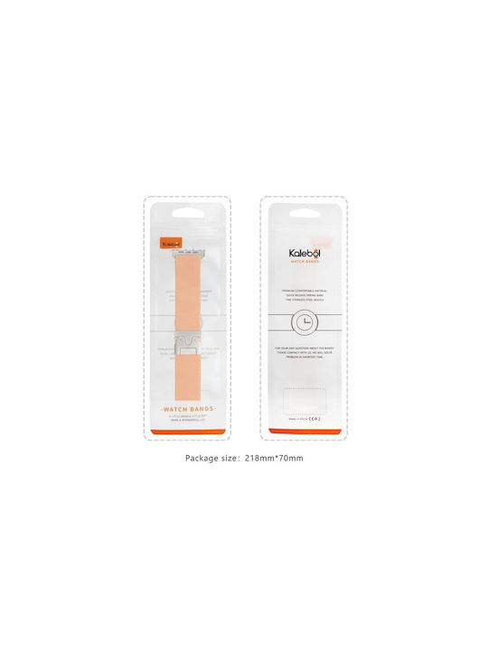 Kalebol Λουράκι Υφασμάτινο Μαύρο (Apple Watch 10, Ultra 2, Ultra 49mm, 9, 8, 7)