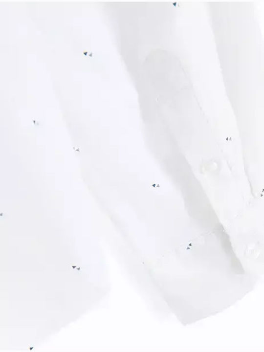 Kids Shirt Short Sleeve White
