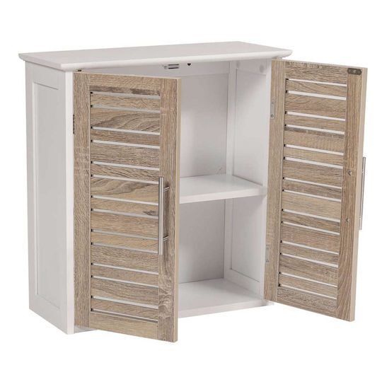 Eurocasa Bathroom Cabinet 55x22x52cm Oak