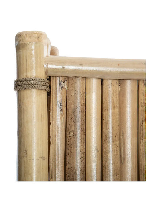 Atmosphera Bamboo Decorative Room Divider made of Bamboo with 3 Panels 135x170cm