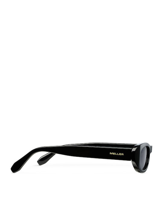 Meller Malaika Woman Sunglasses With Black Horn-Rimmed Frame And Black Lens ML-TUTCAR