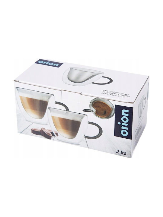 Orion Κούπα Πλαστική Διάφανη 280ml 2τμχ