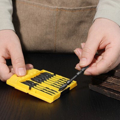 Deli Set Screwdriver Bits Dl252202 Drill Screwdriver Double Head Phillips Ph2x65mm 10 Pieces Dl252202