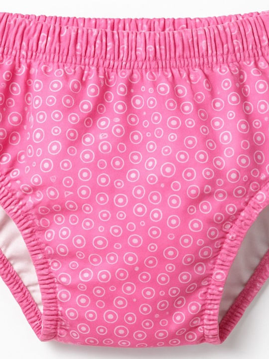 Fashy Costum de baie pentru copii Scutece de înot Roz
