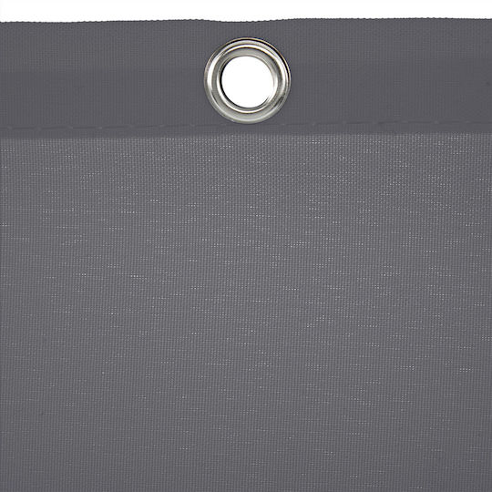 Relaxdays Platz Sonnensegel Gray mit PVC-Beschichtung 4x4m 180gr/m²