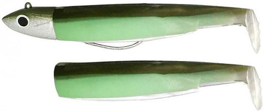 Fiiish Black Minnow Combo Deep Artificial Bait No5 90gr Candy Green