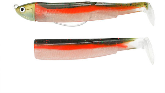 Fiiish Black Minnow Combo Shore Artificial Bait No3 12cm/12g White Red
