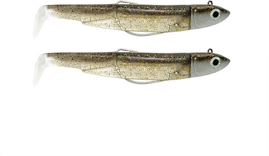 Fiiish Black Minnow Combo Shore Artificial Bait No3 12cm/12g White Red