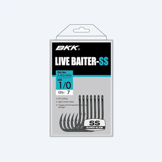 Angelhaken Bkk Live Baiter Ss 2/0 25 Einheiten