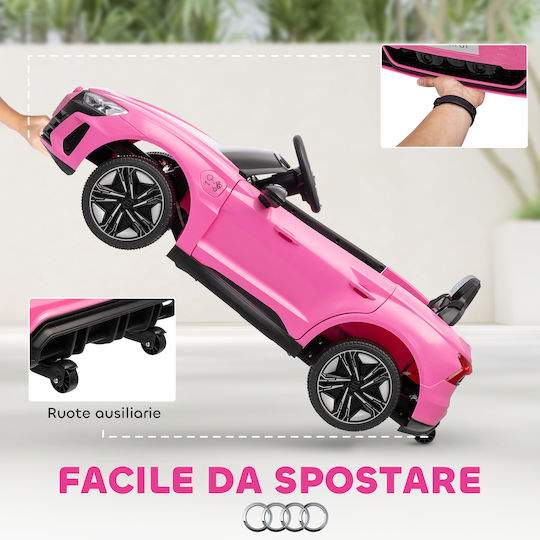 HomCom Electric One-Seater Car with Remote Control 12 Volt Pink