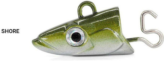 Molinef Head Fiiish Black Eel No2 Carlige de Pescuit Be1470 Off Shore 16gr Khaki