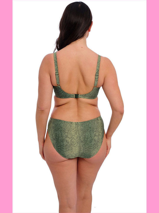 Bikini Σουτιέν Animal Print Χακί