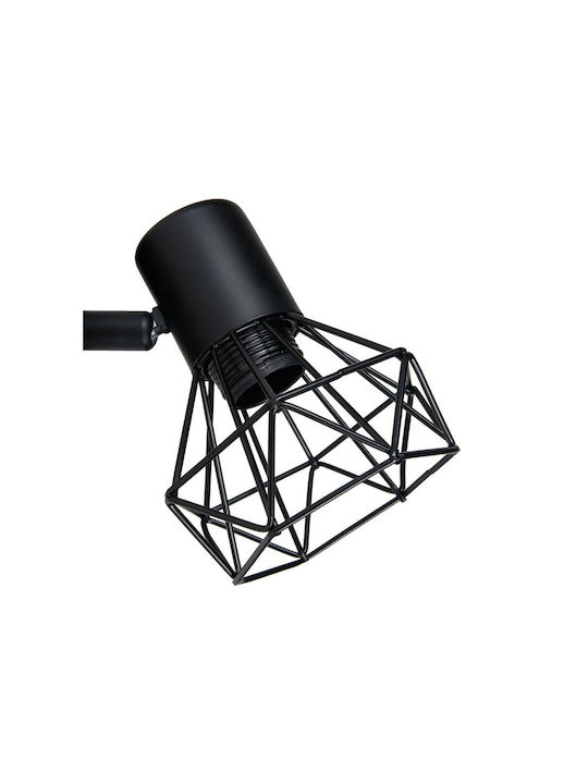 Ostaria Einzel Spot mit Fassung E14 in Schwarz Farbe