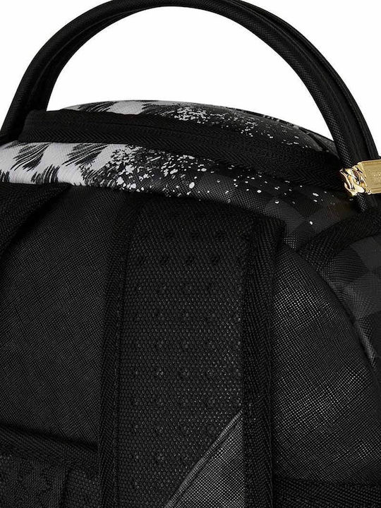 Sprayground DLX School Bag Backpack Junior High-High School Black with Water Bottle Holder 29Liters
