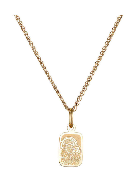 Kritsimis Icoană Talisman Constantin Aur 14K