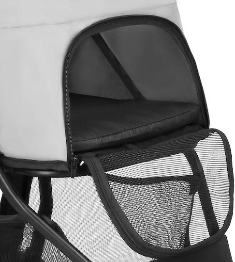 Cosul pentru transport câine / pisici până la 15kg Negru