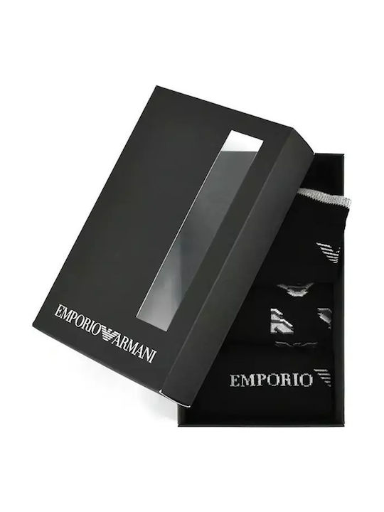 Emporio Armani Чорапи Black 3Пакет