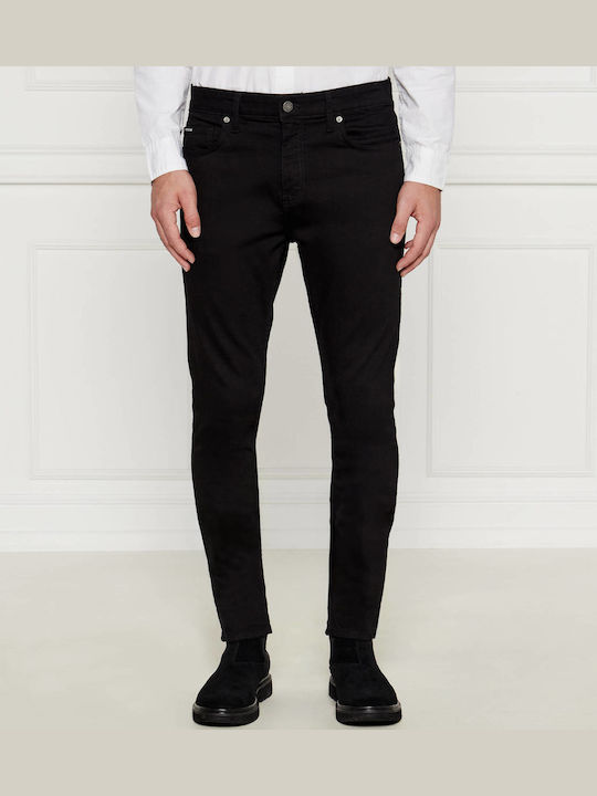 Men's Jeans Pants with Skinny Fit Black