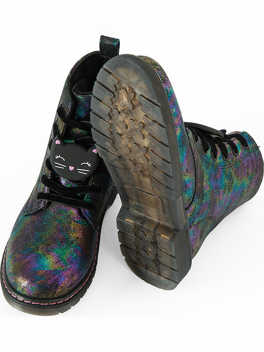 Kids Boots with Zipper Black