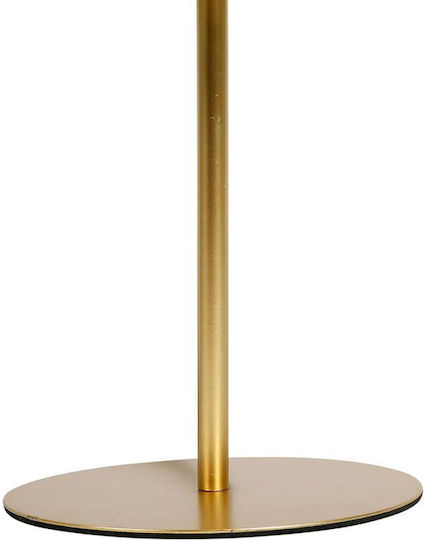 Ostaria Metal Table Lamp for Socket E27 with Black Shade and Gold Base