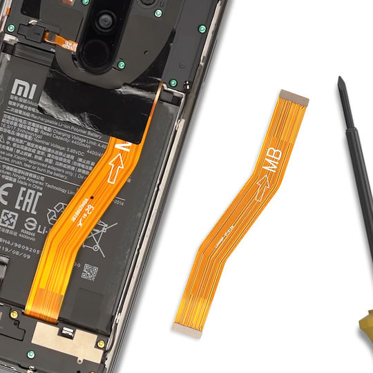 Capac Placă De Bază Clappio Xiaomi Redmi Note 8 Pro Negru