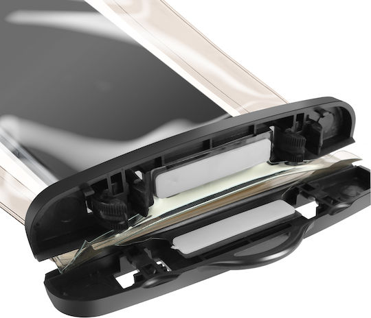 Avizar Waterproof Case 5.8 to 6.8 Inch Touch Phone Neckband Transparent