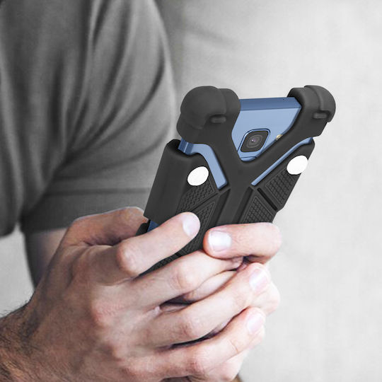 Universal Shock-Resistant Bumper Case for 3.8"– 4.7" Smartphones with Kickstand