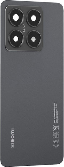Xiaomi Rear Window Xiaomi 14t Original Service Pack Black