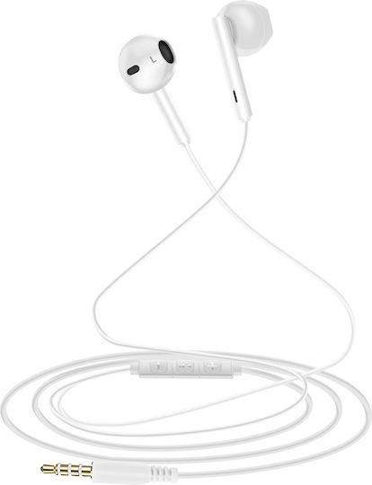 Linq Intra 3.5mm Jack Earphones 1.2m Music Hands-free Calling White