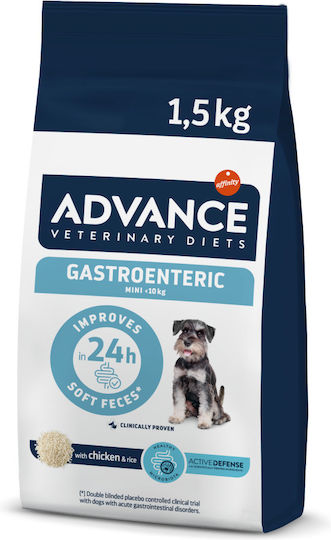 Advance 1.5kg Hrană Uscată Dietetic pentru Câini Adulţi de Rase Mici cu Păsări de curte, Pui, Orez, Carne de porc și Pește