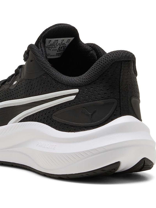 SKYROCKET LITE 2 JR Kinder Sportschuhe Laufen mit Schnürsenkeln Schwarz